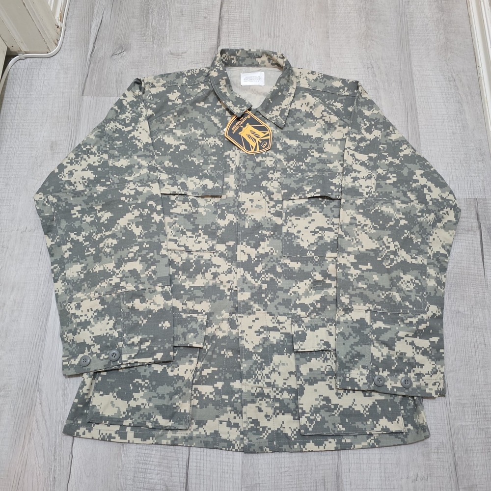NWT Brooklyn Armed Forces‎ ACU Combat Jacket Medium Regular UCP Digital Camo